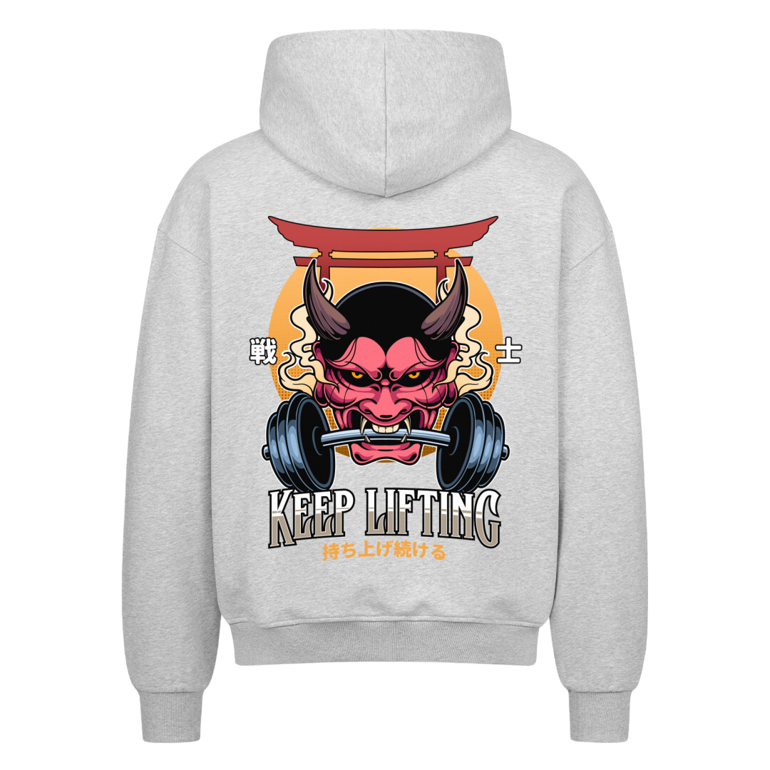 Keep Lifting - Oversized Zipper Hoodie