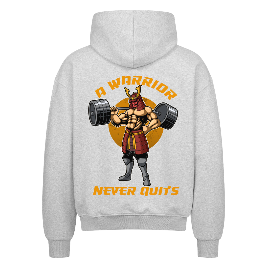 Never Quit - Oversized Zipper Hoodie