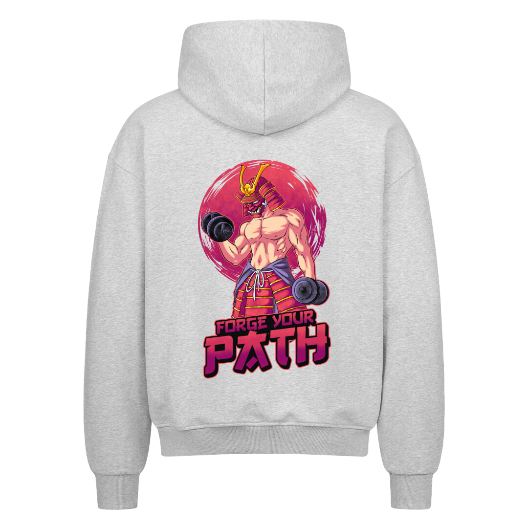 Forge Your Path - Oversized Zipper Hoodie