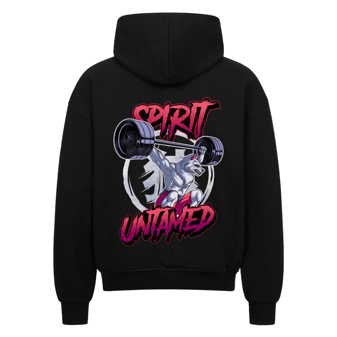 Spirit Untamed - Oversized Zipper Hoodie