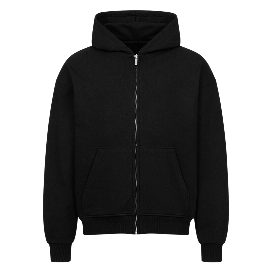 Will Work - Oversized Zipper Hoodie