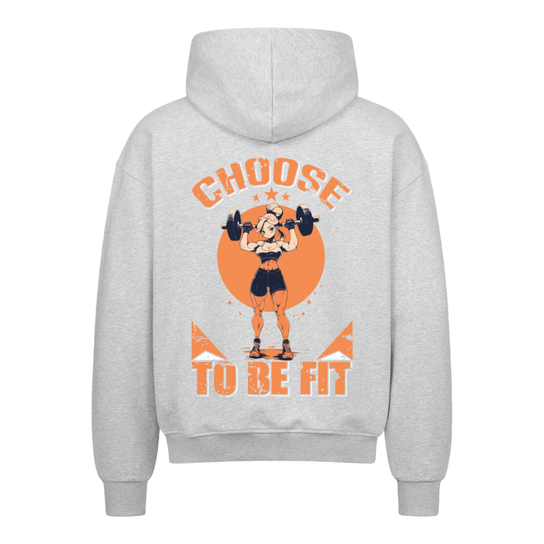 Choose - Oversized Zipper Hoodie