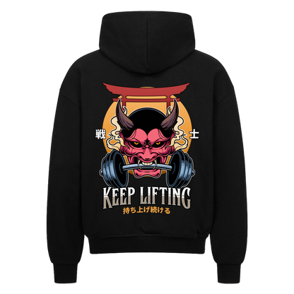 Keep Lifting - Oversized Zipper Hoodie