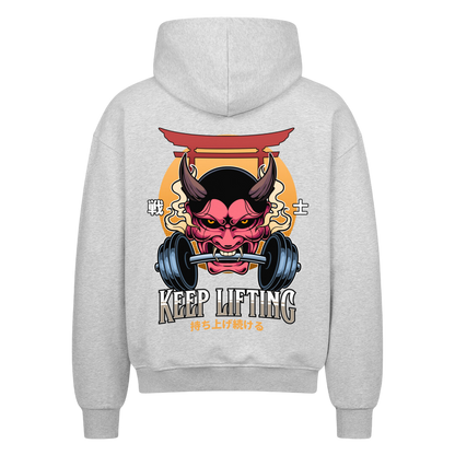 Keep Lifting - Oversized Zipper Hoodie
