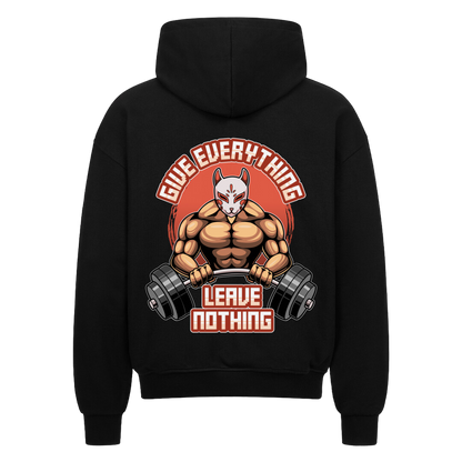 Give Everything - Oversized Zipper Hoodie