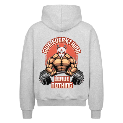 Give Everything - Oversized Zipper Hoodie