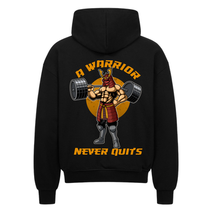 Never Quit - Oversized Zipper Hoodie