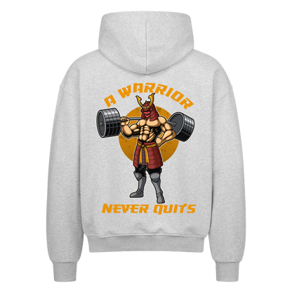 Never Quit - Oversized Zipper Hoodie