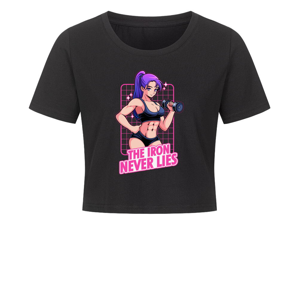 The Iron - Ladies Cropped Tee