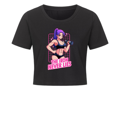 The Iron - Ladies Cropped Tee