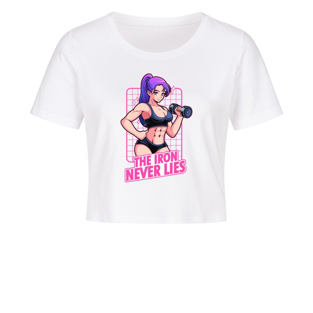 The Iron - Ladies Cropped Tee