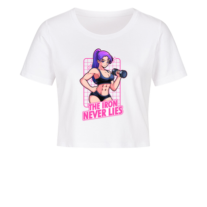 The Iron - Ladies Cropped Tee