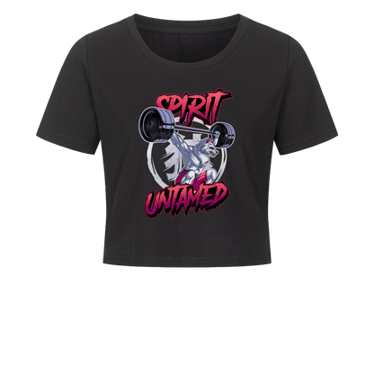 Spirit Untamed - Ladies Cropped Tee