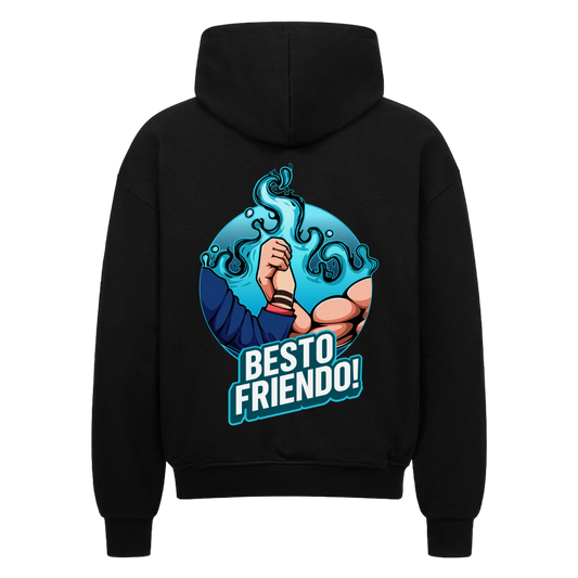 Besto Friendo - Oversized Zipper Hoodie