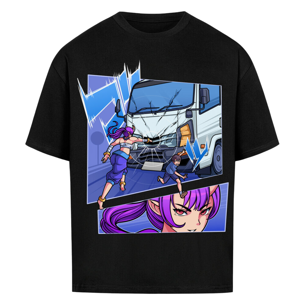 Oni vs. Truck - Oversized Shirt