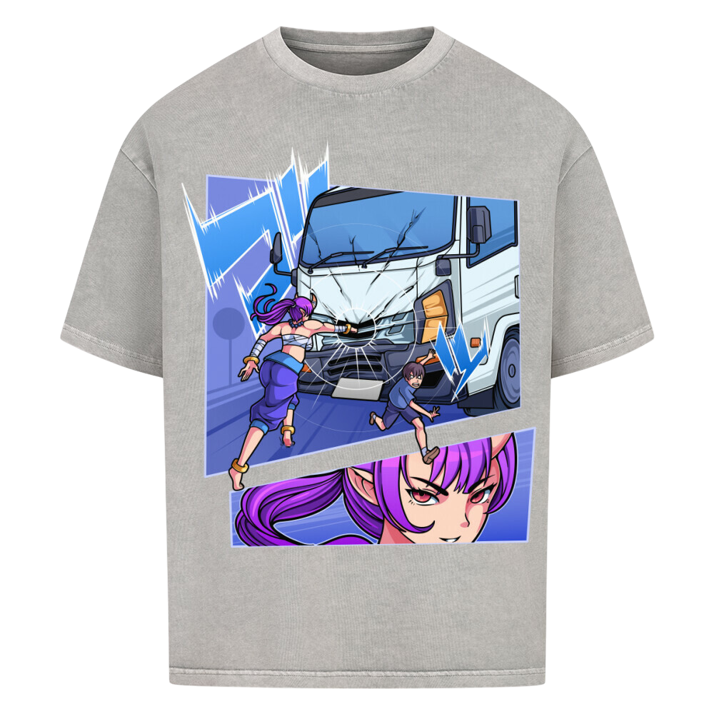 Oni vs. Truck - Oversized Shirt